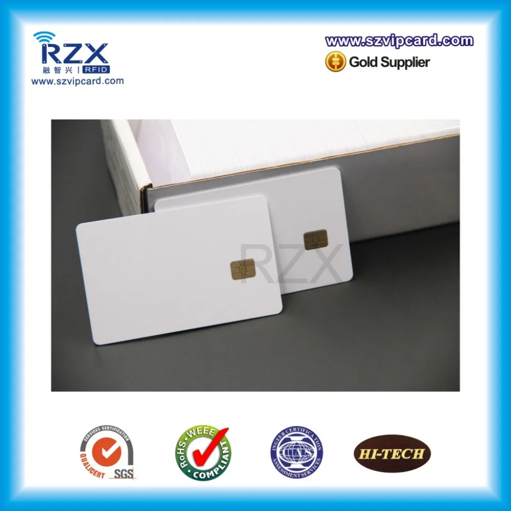 Конкурентоспособная цена 1000 шт Белая пустая карта из пвх карта с чипом IC FM4428 смарт-карта для системы доступа