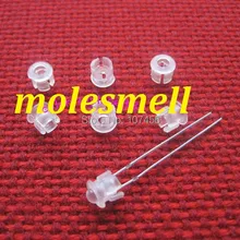 10000 шт 3 мм белый пластик ABS светодиодный держатель панель дисплей 3 мм светодиодный чехол