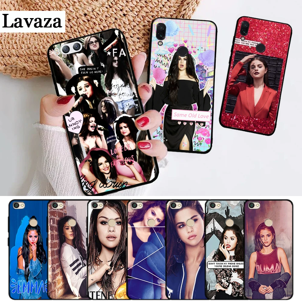 

Lavaza Selena Gomez Selena Marie Gomez Silicone Case for Xiaomi Redmi 4A 4X 5A 5 Plus S2 6 6A 7A K20 Note 4 7 Pro Prime Go