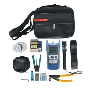 

FTTH Fiber Optic Tool Kit fibra optica herramientas with fiber optic ftth tool kit with optical fiber power meter