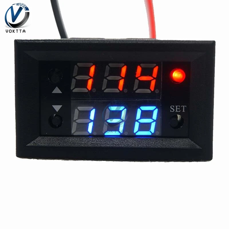 

Relay 12v T2302 Dual LED Light Display Digital Timer Delay Relay Timer Relay Module 20A Cycle Switch Timer Bistable
