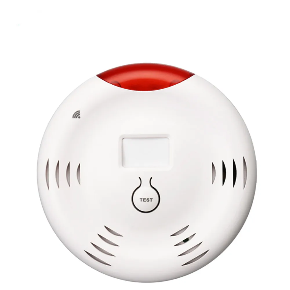 

New 2.4G Wifi Wireless Multifunctional Household Smoke Alcohol Formaldehyde Ethylene Butane Gas Detector Monitoring Remote Alarm