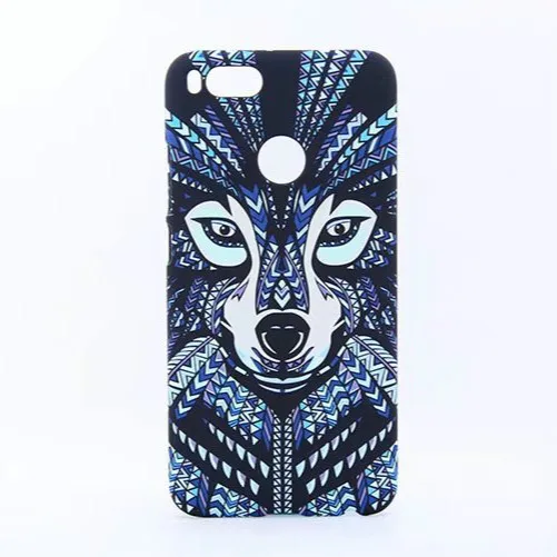 

Luminous Animal Lion King Tiger wolf Glow in the Dark PC Hard Cases for XiaoMi Mi A1/Mi A2/6X/5X Jungle Elephant Cover Capa