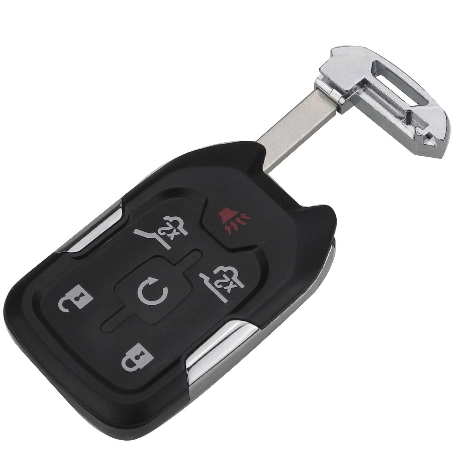 Jingyuqin 6 BTN умный пульт дистанционного ключа оболочки для GMC Yukon G M C Sierra Chevrolet Silverado