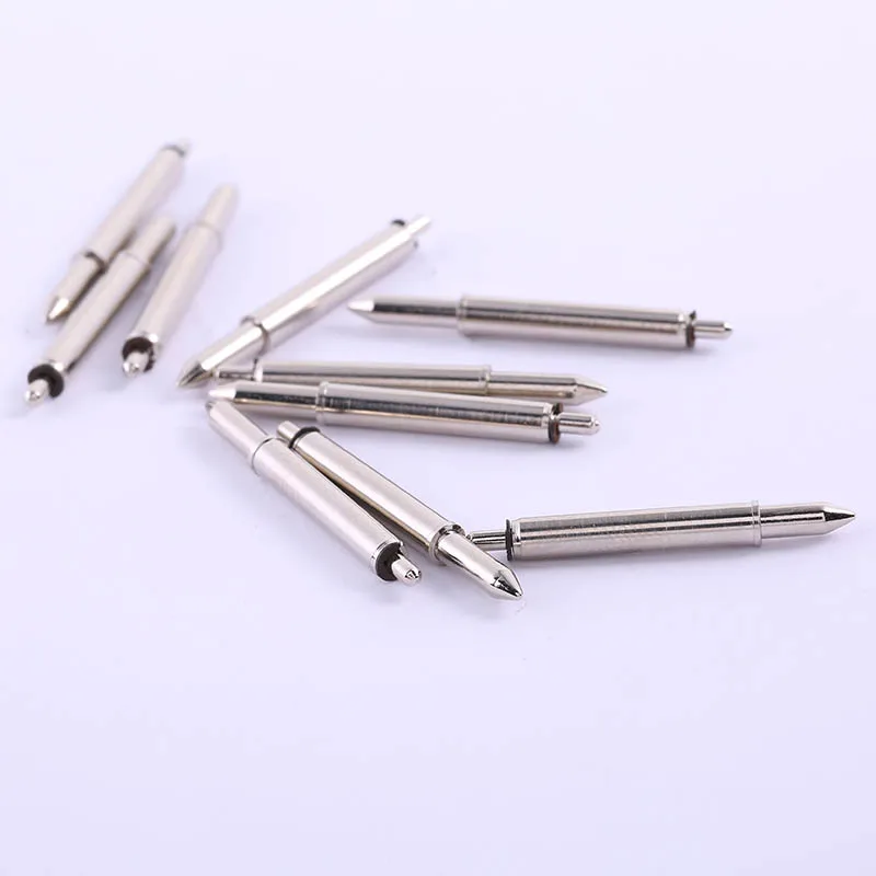 2018 50Pcs New Pointed Positioning Pin (GP-1S) Nickel Plated Spring Thimble Elastic Positioning Pin Electronic Use Accessories