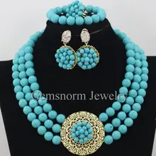 Африканский камень Бусины Свадебный комплект ювелирных изделий свадебное ожерелье серьги, браслет, кольцо 4 комплекта Ювелирный Комплект в индийском стиле TN140