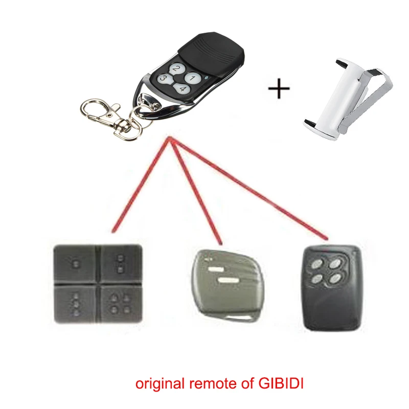 

1pcs FOR Replacement for GiBiDi AU1600 , GiBiDi Domino Compatible Multi gate or garage remote control Top quality