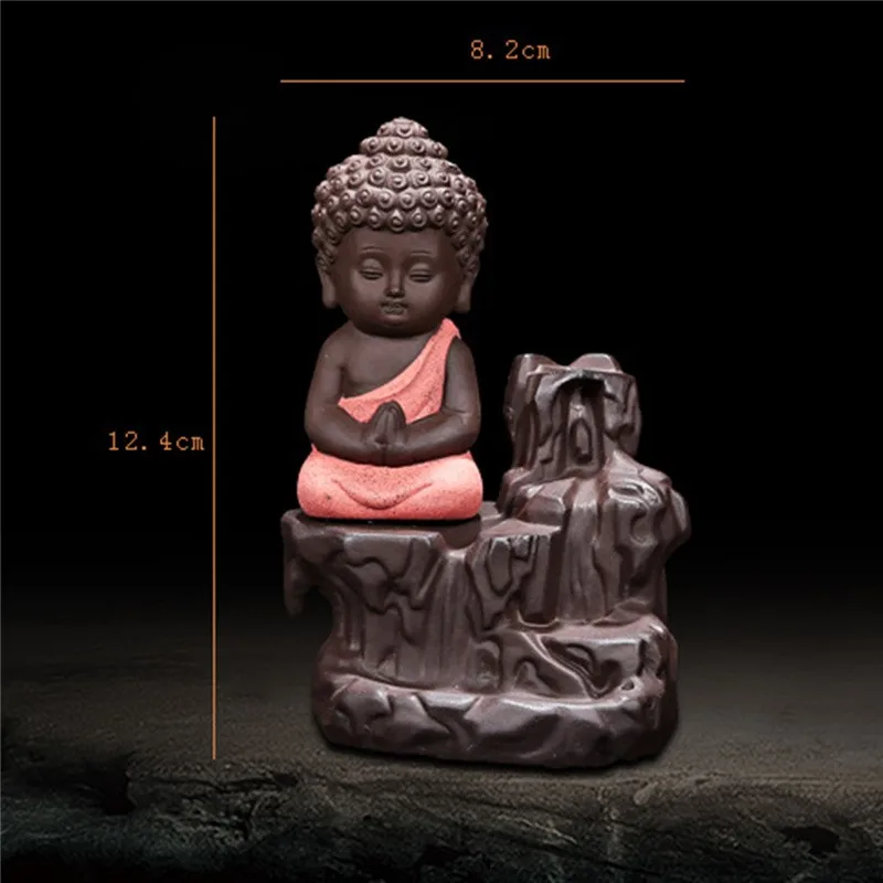 Китайский готовый к краске керамический s Будда керамическая Курильница Набор держателей с Joss палочки украшения для дома спальни