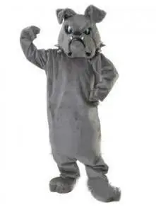 

2016 new Custom Made Bulldog Spike Mascot adult plush mascot costume cartoon character costumes for halloween party suit