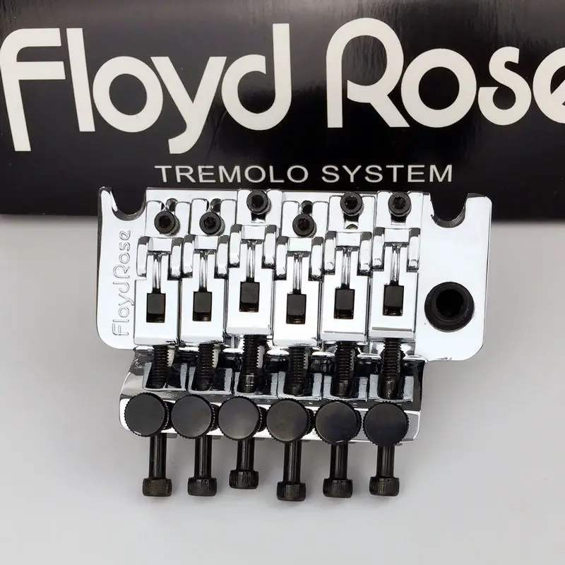 

Double swing bridge Floyd Rose Original O1000 Style Tremolo System Bridge With R3 Nut Chrome
