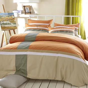 

100% Cotton Bedding Set Duvet Cover Sets Soft Bed Linen Fitted Cover Flat Bed Sheet Set Pillowcase Bed Cover Housse De Couette