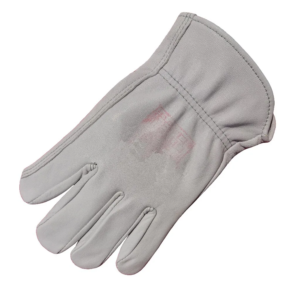 Кожаные рабочие перчатки TIG MIG сварочные перчатки верхние зерна козьей кожи защитные перчатки кожаные водительские перчатки