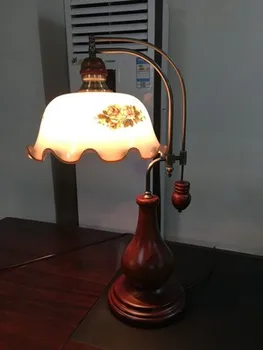 

Chinese Republic retro personality living room bedroom study room old Shanghai bank desk lamp