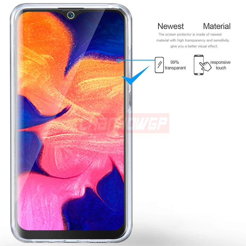 Двойной силиконовый чехол для Samsung Galaxy A10 A20 A30 A40 A50 A60 A70 M10 M20 M30 S8 S9 S10 Plus A7 A9 J4 J6 J2 J8