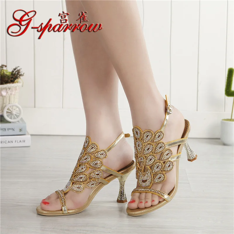 new fashion heel sandal