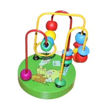 Игрушки Детские Развивающие деревянный диск бусы дети Мудрая Игра новая