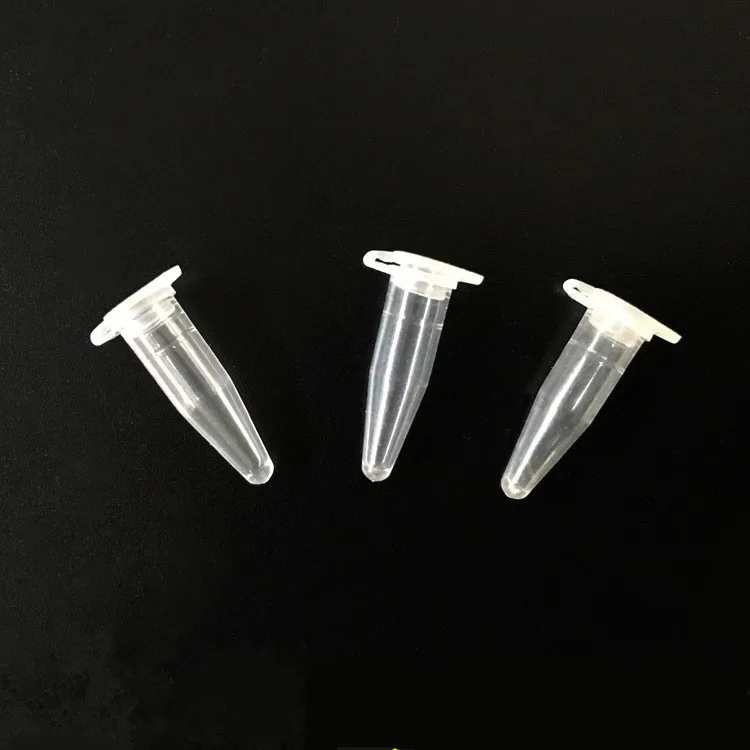 

1000Pcs Clear Micro Plastic Test Tubes Centrifuge Vial Snap Cap Container for Laboratory Sample Specimen Lab Supplies 0.2ML