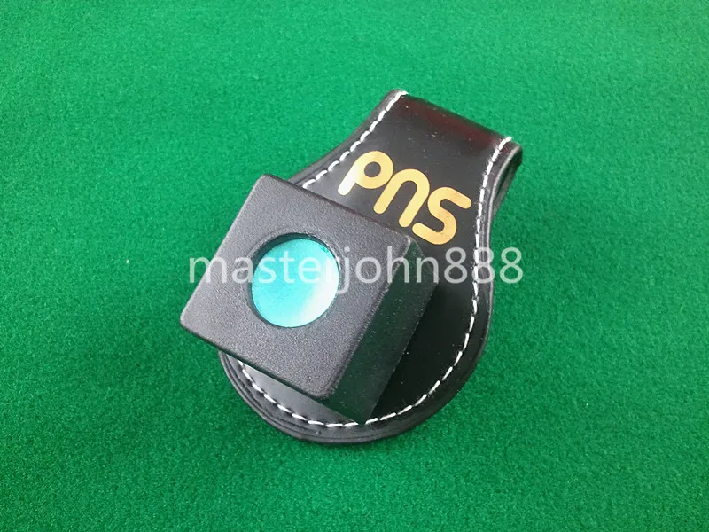 

Pool Billiards Snooker Leather Magnetic Belt Clip Chalk Holder Free Shipping Wholesales