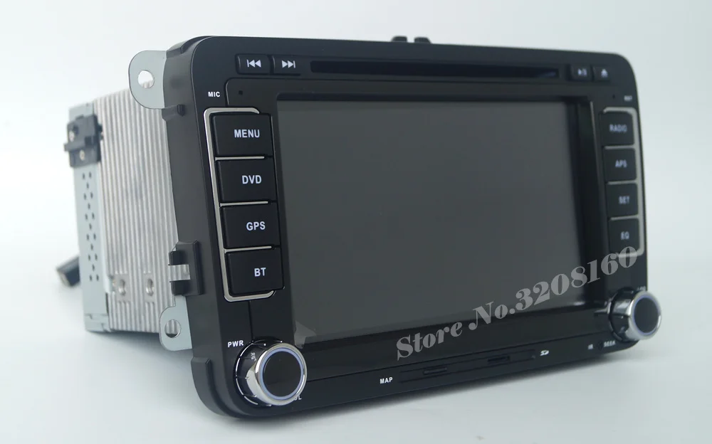 Sale rns510 2din 7" Car DVD Player for VW JETTA PASSAT/B6/CC GOLF 5/6 POLO Touran Tiguan Caddy SEAT with Radio BT swc GPS free map 17