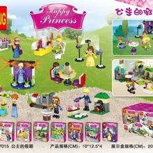 GUSUG 80 шт 37015 Marvel девочка друзья Принцесса праздник строительные блоки подарок DIY детские игрушки