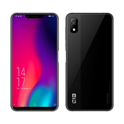 Elephone A4 Pro, 5,85 дюймов, 4G, Phablet, Android 8,1, смартфон MT6763, четыре ядра, 2,0 ГГц, 4 Гб ram, 64 ГБ rom, 16,0 Мп, задняя камера, мобильный телефон - Цвет: black