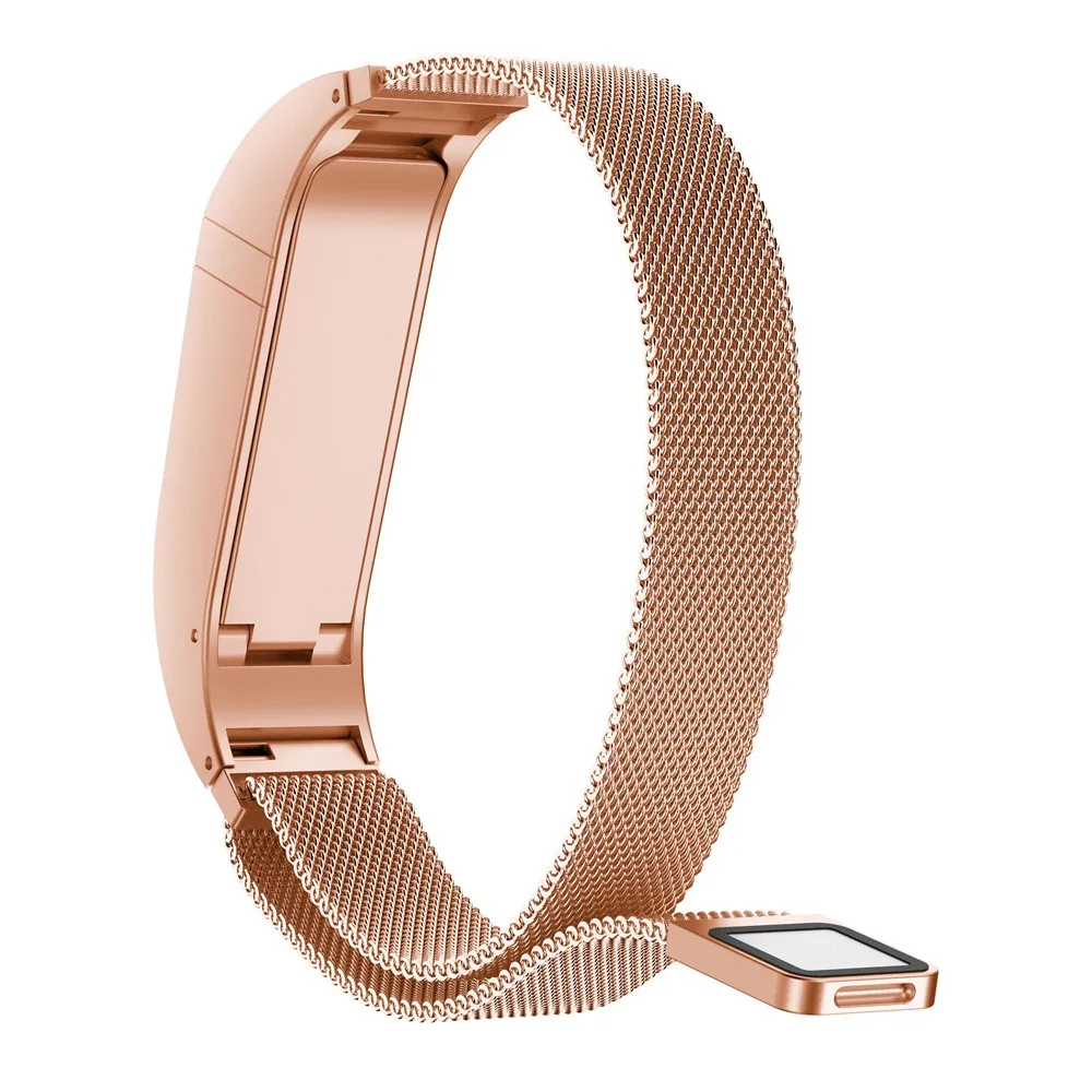 Bracelet For Fitbit Flex 2 Strap Milanese Loop Stainless Steel