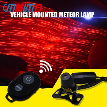 

Auto Atmosphere Ambient Star laser Light DJ Music Sound Lamp Remote Control Spotlight Voice Control LED USB Plug Car styling
