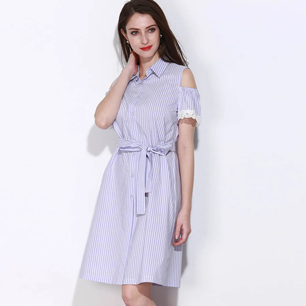 cold shoulder summer dress new purple short sleeve plus size dress mid ...