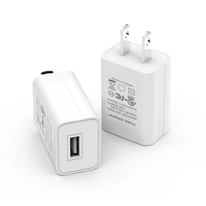 

Universal US Plug USB Charger 5V 1A Mobile Phone Charger AC Travel Charging Power Adapter for iPhone Samsung Huawei