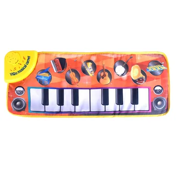 

Large Baby Musical Carpet Keyboard Music Play Mat Piano Keyboard Early Musical Carpet Learning Educational Toys Children Kids