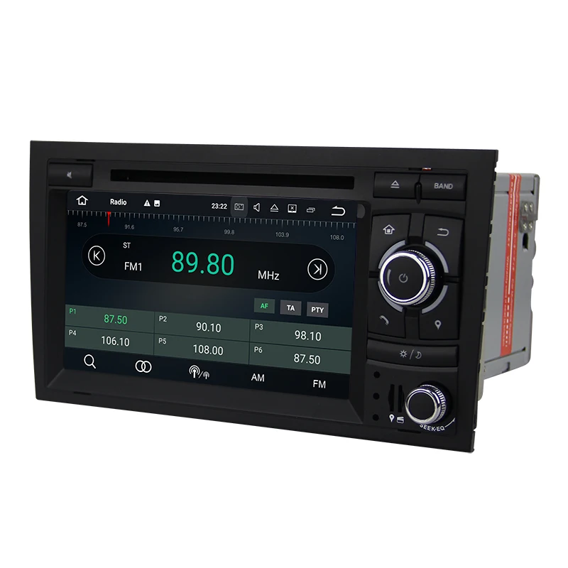 Flash Deal Android 9.0 4G RAM Car DVD GPS Navigator for Audi A4 GPS (2002-2008) Audi S4/RS4/8E/8F/B9/B7 car radio With 8 cores CPU 3