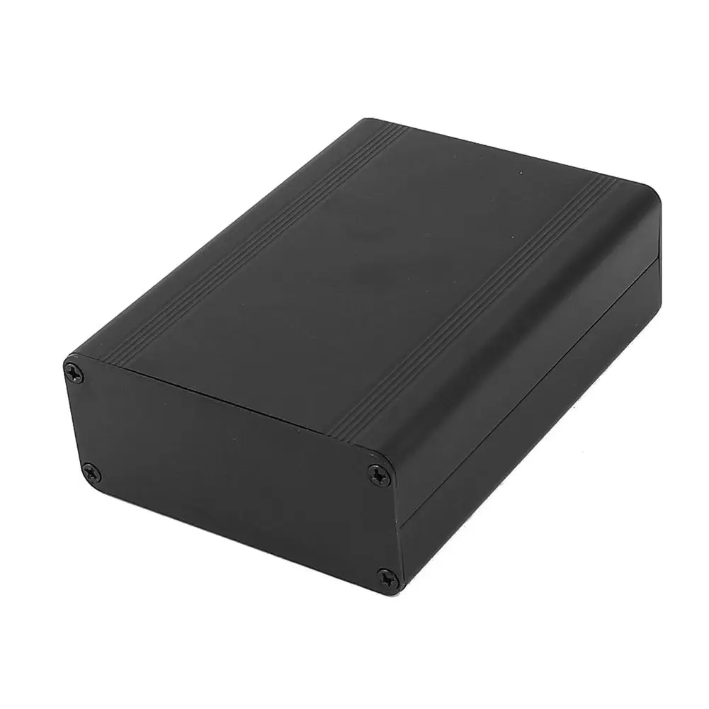 Корпус DIY проект корпус питания распределительная коробка 123x88x39 мм черный|box box|box