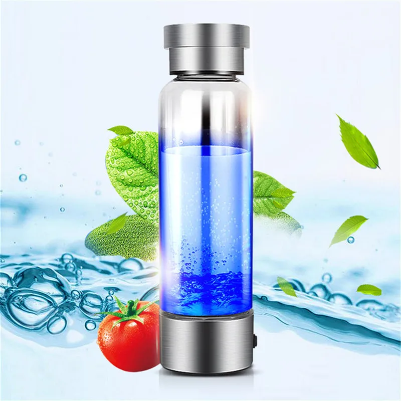 

Portable Hydrogen Generator Ionizer For Pure H2 Rich Hydrogen Water Bottle hydrogen 350ML Drink Hydrogen Water USB