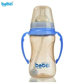 

Bobei Elephant 240 ML Water Milk Bottle Baby Feeding Bottle Soft Mouth Duckbill Sippy Infant Training Baby feeding Bottles Cups