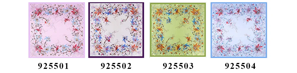 Printed Silk Scarf (4)