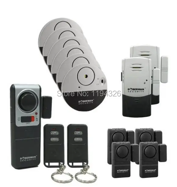 13pcs/lot Doberman Security Wireless Motion Sensors Whole Home Entryway