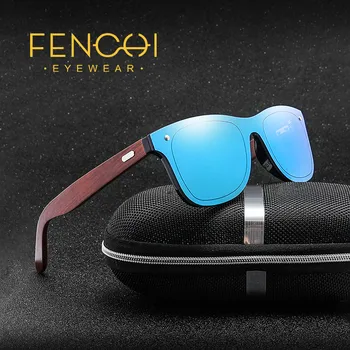 

Black Red Round Wood Sunglasses Men Women 2019 Luxury Brand Retro trendy Sun Glasses Men Zonnebril Dames
