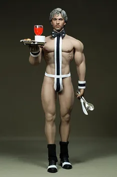 

Mnotht Custom 1/6 Sexy Male Waiter Solider Clothes For PH Steel Body Auction Figures M30 M31 M32 M33 M34 L30