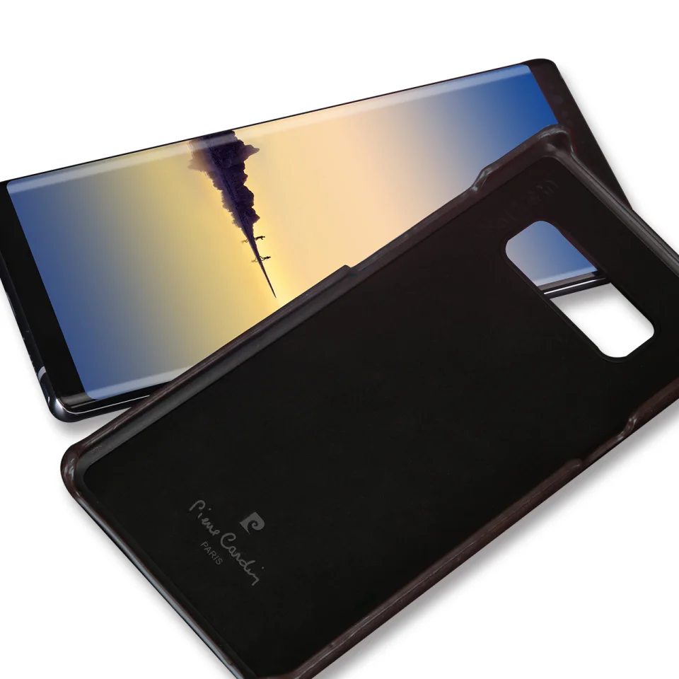 Чехол Pierre Cardin для samsung Galaxy Note 8, чехол на заднюю панель, Винтажный чехол из натуральной кожи для samsung Galaxy Note 8, сумка