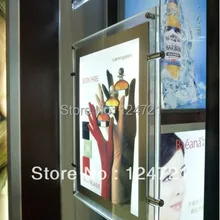 Ультра-тонкий супер светодиодный акриловый кристалл тонкий лайтбокс рамка