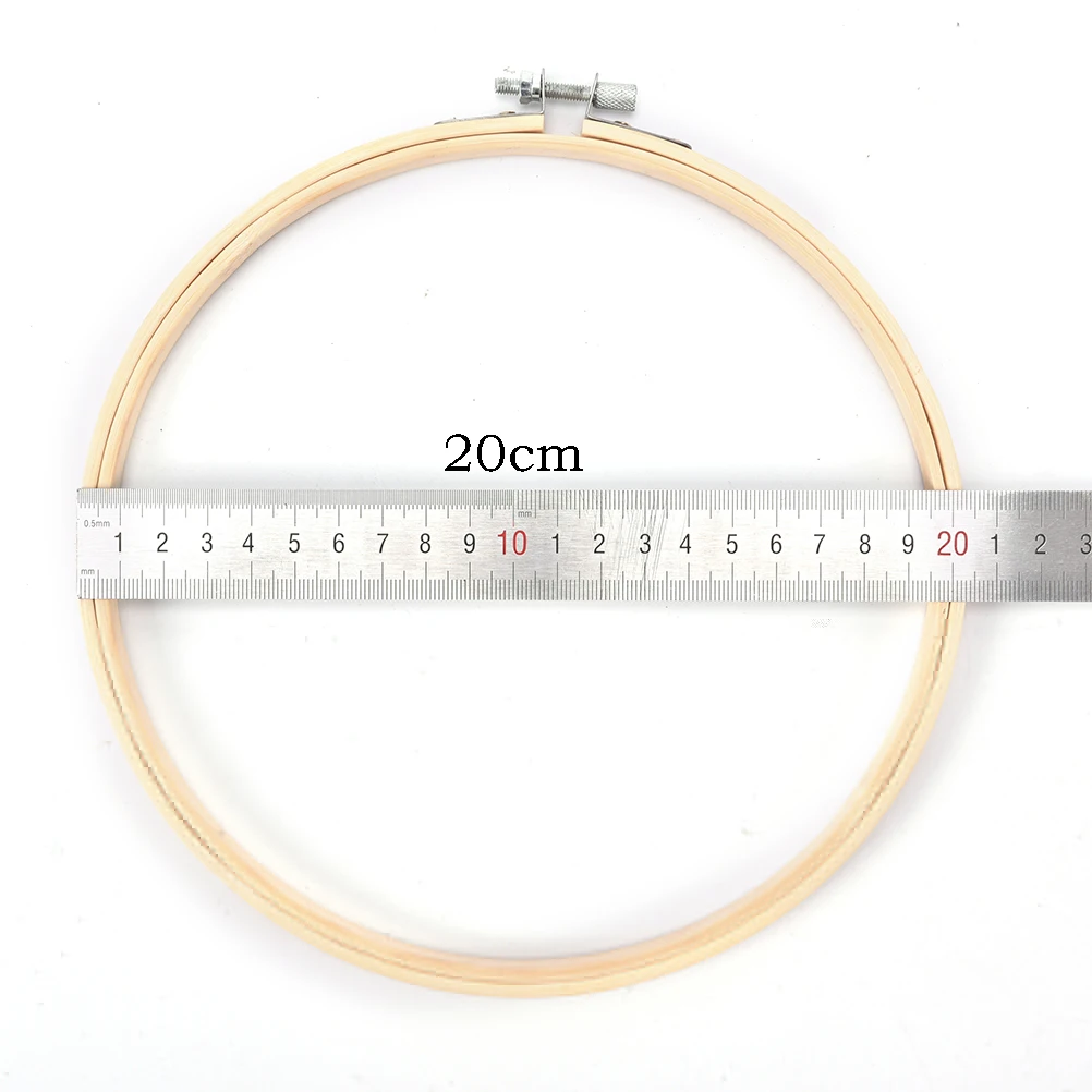 DIY needlector устройство для вышивки крестом 10-40 см 11 размер бамбуковая рамка для вышивки кольца круглые петли ручные бытовые швейные инструменты