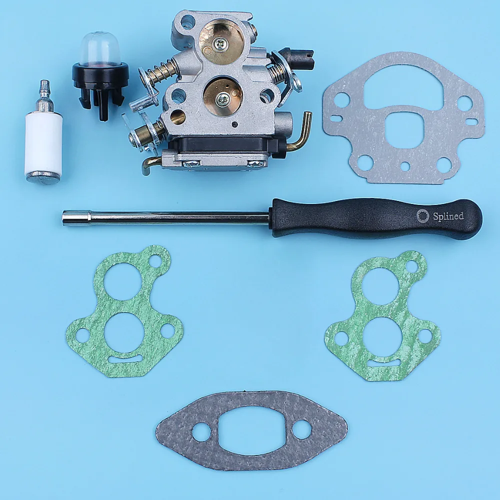US $27.29 Carburetor Screwdriver Adjustment Tool Gaskets Kit For Mcculloch Cs340 Cs380 Cs 340 Chainsaw Primer Bulb Fuel Filter Spare Parts