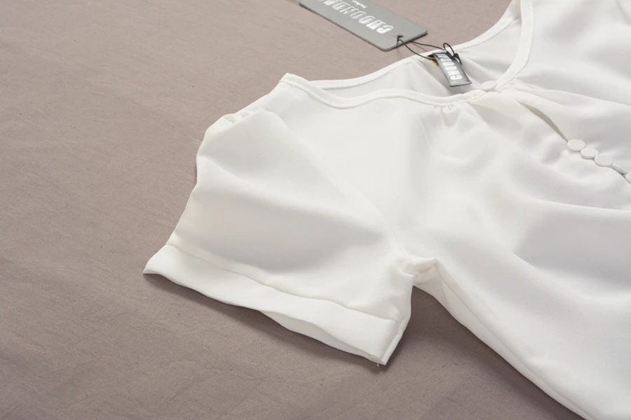short sleeve blouse shirt women (5)