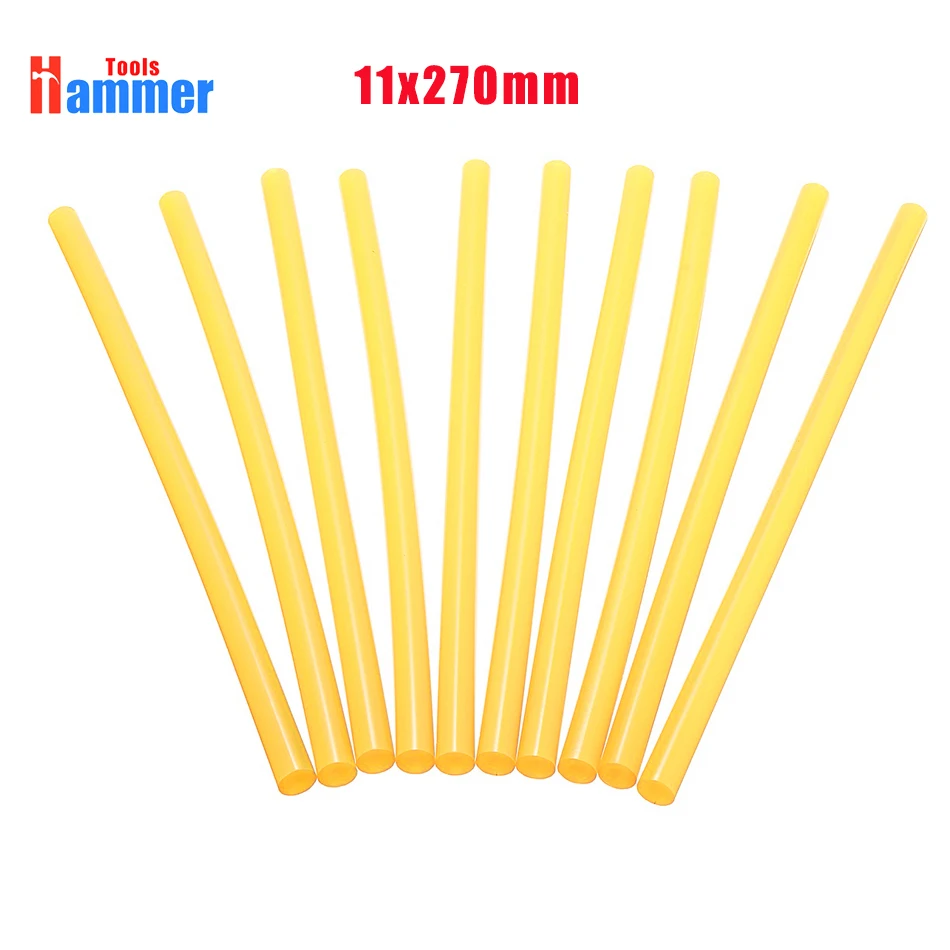 1.5KG 1.1mmx270mm yellow Hot Melt Glue Sticks Plastic Sticks for Glue