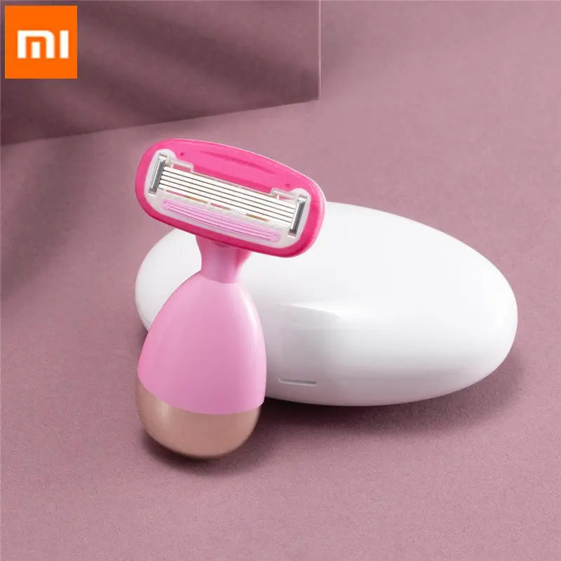 

XIAOMI ZHIBAI DL2 Manual Shaving Women Body Epilator Shaving Hair Safety Lady Shaver Mini Handheld Replacement Head 5 Blades