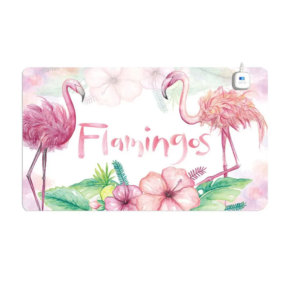 

Office Desktop Warm Heating Mouse Pad Computer Natural Animal And Plant Mouse Mat Anti-slip Laptop Mousepad