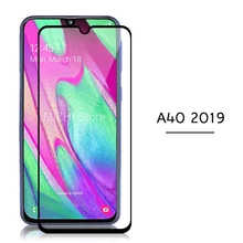 Полное покрытие для samsung a40 защитная пленка из закаленного стекла для samsung galaxy a40 a40s a 40 40a a405f 5,9 дюймов стеклянная пленка