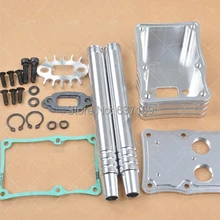 RC HSP 85156 1/5, бензиновые автомобили энергетический ящик выхлопной трубы обновления более сильного охлаждения выхлопной трубы s