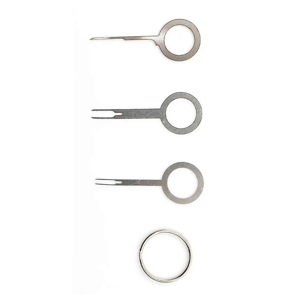 Car Terminal Tools 3pcs Auto Car Plug Circuit Board Wire Harness Terminal Extraction Pick Connector Crimp Pin Back Needle Remove Tool Set