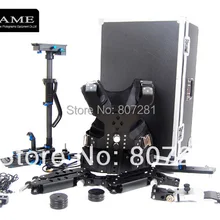 Поставляется 2-12 кг нагрузки Pro камера видео стабилизатор с алюминиевым корпусом